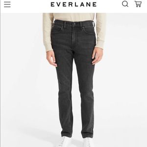 Everlane Slim Fit Black wash Denim